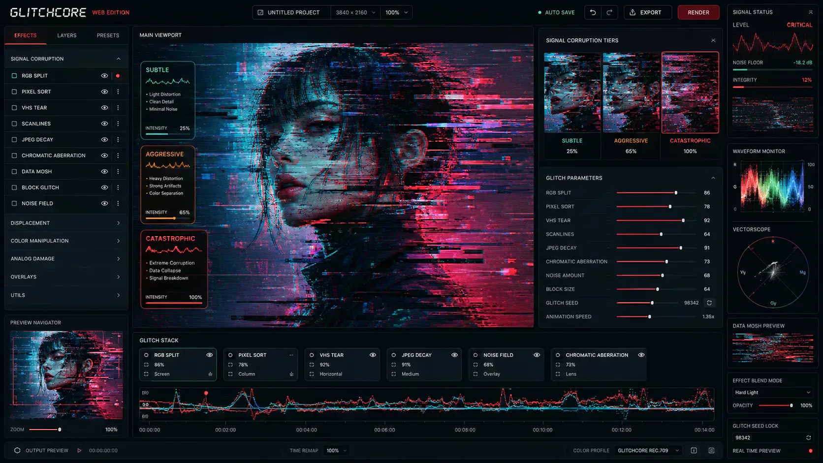 Designing Glitch Art with Browser-Native Image Workflows