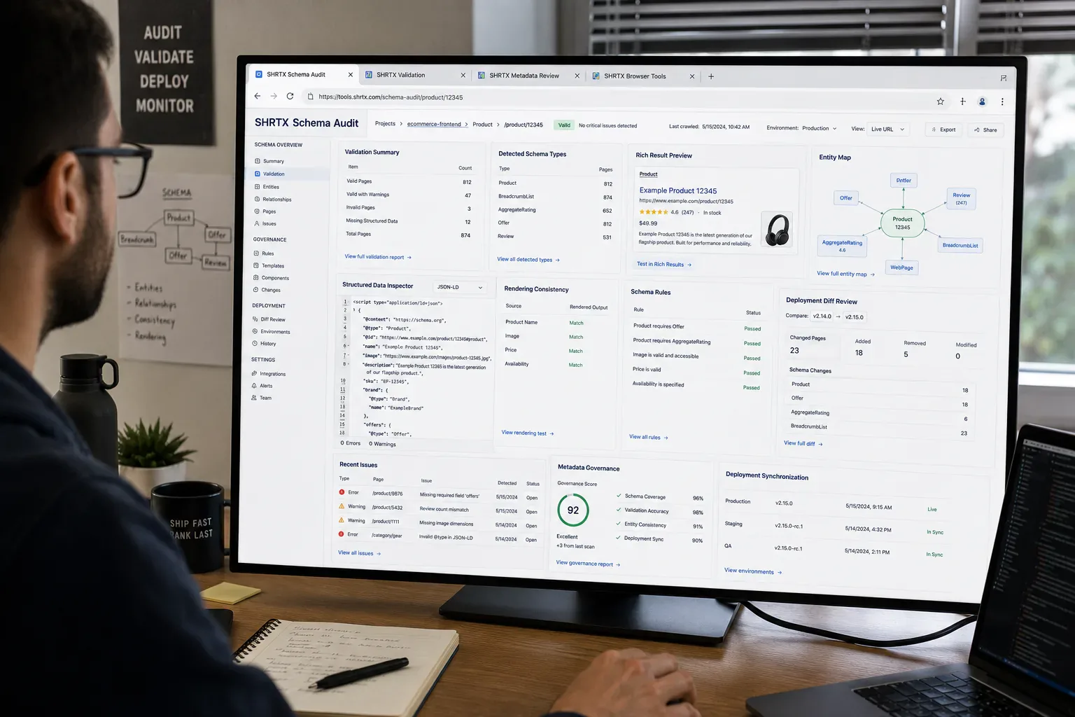Schema Markup for Utility-First Websites