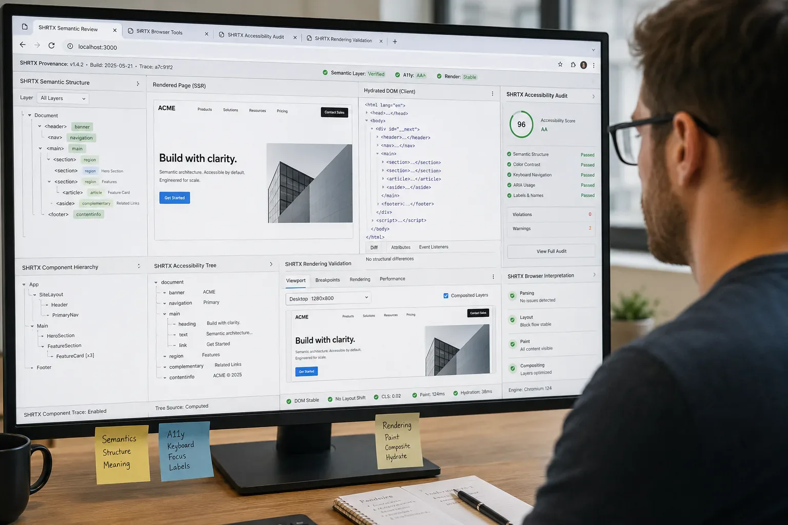 Semantic HTML Workflows Beyond Heading Tags